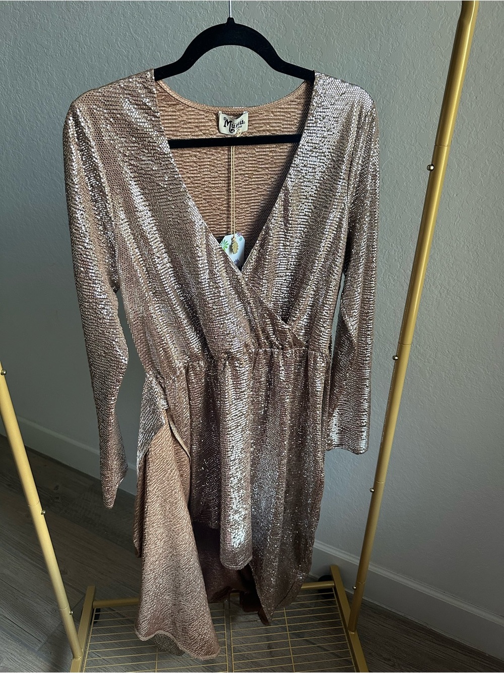 Show Me Your Mumu Kimora Wrap Dress L